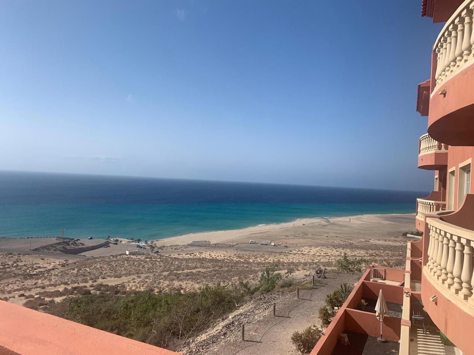 Esmeralda Beach con vistas al mar, En Residencial Playa Paraíso Costa Calma Exterior foto