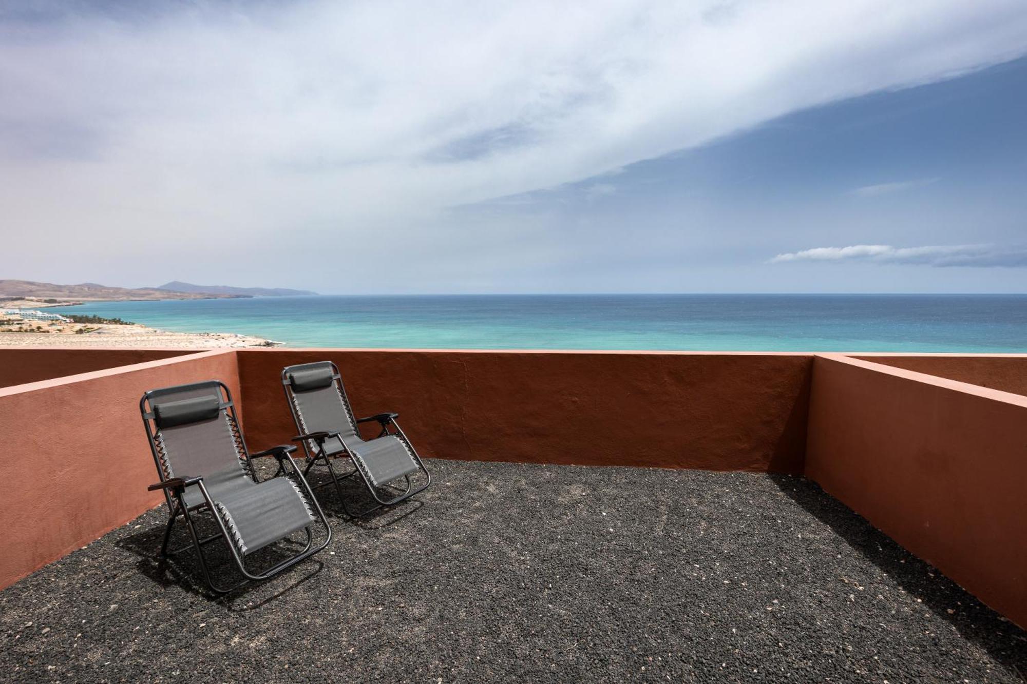 Esmeralda Beach con vistas al mar, En Residencial Playa Paraíso Costa Calma Exterior foto