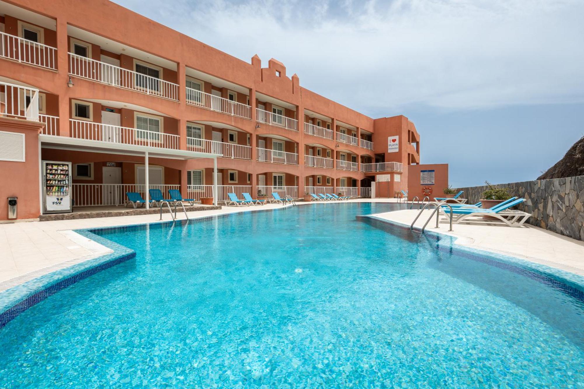 Esmeralda Beach con vistas al mar, En Residencial Playa Paraíso Costa Calma Exterior foto